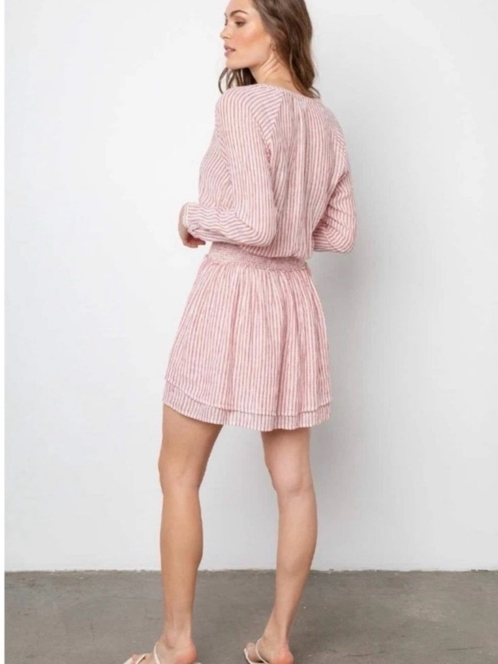 Rails Linen Blend Dress-Small